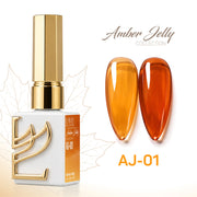 LAVIS AJ - 01 - Gel Polish 0.5 oz - Amber Jelly Collection