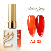 LAVIS AJ - 02 - Gel Polish 0.5 oz - Amber Jelly Collection
