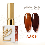 LAVIS Set 12 Colors - Gel Polish 0.5 oz - Amber Jelly Collection