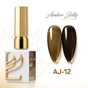 LAVIS Set 12 Colors - Gel Polish 0.5 oz - Amber Jelly Collection