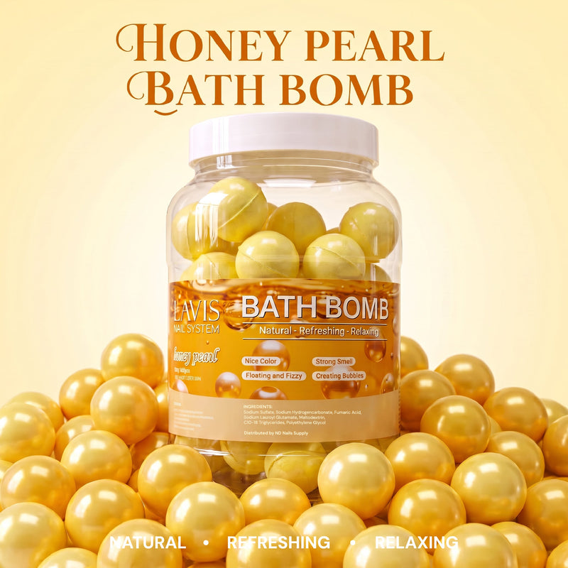 LAVIS Bath Bomb - Honey Pearl
