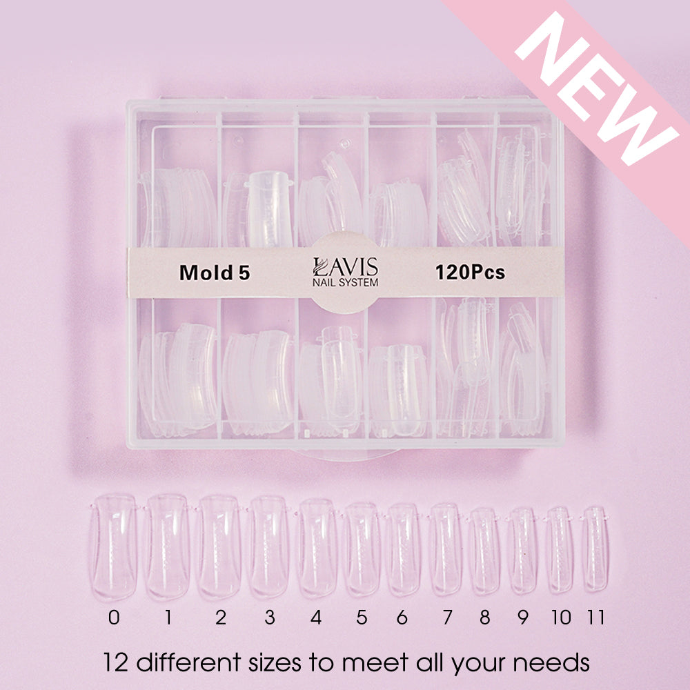  LAVIS - MOLD 5 - (NEW) by LAVIS NAILS TOOL sold by DTK Nail Supply