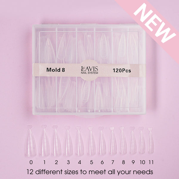  LAVIS - MOLD 8 - (NEW) by LAVIS NAILS TOOL sold by DTK Nail Supply
