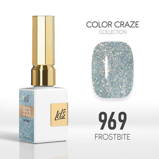 LDS Color Craze Gel Nail Polish - 969 Frostbite - 0.5oz