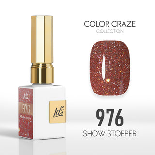 LDS Color Craze Gel Nail Polish - 976 Show Stopper - 0.5oz