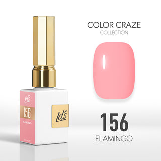 LDS Color Craze Collection - 156 Flamingo - Gel Polish 0.5oz