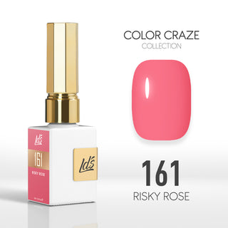 LDS Color Craze Collection - 161 Risky Rose - Gel Polish 0.5oz