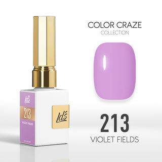 LDS Color Craze Collection - 213 Violet Fields - Gel Polish 0.5oz