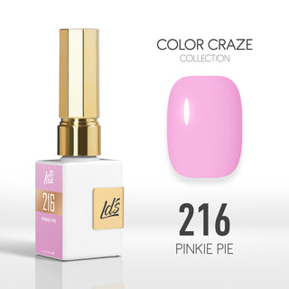 LDS Color Craze Collection - 216 Pinkie Pie - Gel Polish 0.5oz