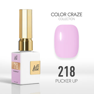 LDS Color Craze Collection - 218 Pucker Up - Gel Polish 0.5oz