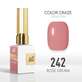 LDS Color Craze Collection - 242 Rose Dream - Gel Polish 0.5oz