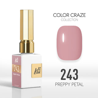 LDS Color Craze Collection - 243 Preppy Petal - Gel Polish 0.5oz