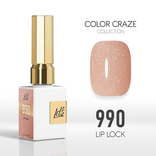 LDS Color Craze Gel Nail Polish - 990 Up Lock - 0.5oz