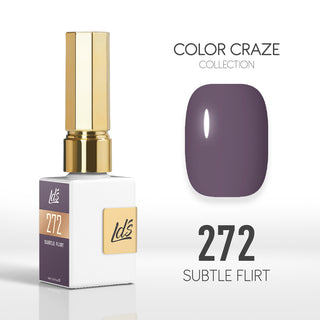LDS Color Craze Collection - 272 Subtle Flirt - Gel Polish 0.5oz