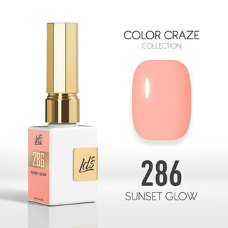LDS Color Craze Collection - 286 Sunset Glow - Gel Polish 0.5oz