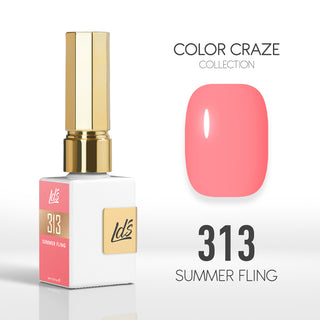 LDS Color Craze Collection - 313 Summer Fling - Gel Polish 0.5oz
