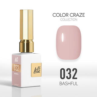 LDS Color Craze Collection - 032 Bashful - Gel Polish 0.5oz