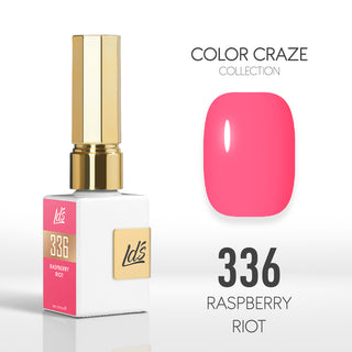 LDS Color Craze Collection - 336 Raspberry Riot - Gel Polish 0.5oz