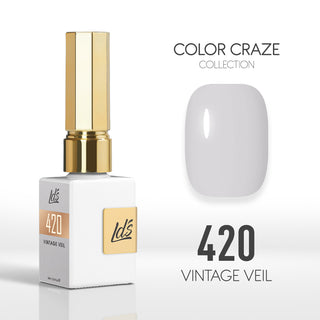 LDS Color Craze Collection - 420 Vintage Veil - Gel Polish 0.5oz