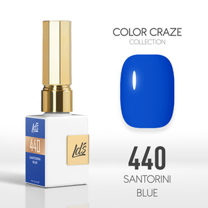  LDS Color Craze Gel Nail Polish - 440 Santorini Blue - 0.5oz by LDS COLOR CRAZE sold by DTK Nail Supply