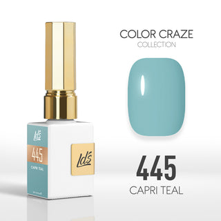 LDS Color Craze Collection - 445 Capri Teal - Gel Polish 0.5oz