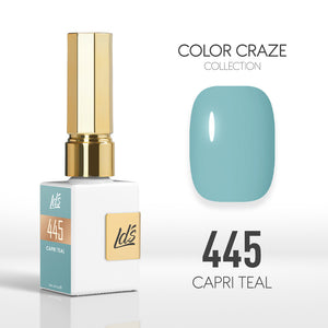  LDS Color Craze Gel Nail Polish - 445 Capri Teal - 0.5oz by LDS COLOR CRAZE sold by DTK Nail Supply