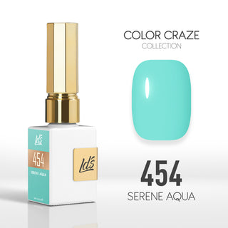 LDS Color Craze Collection - 454 Serene Aqua - Gel Polish 0.5oz