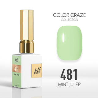 LDS Color Craze Collection - 481 Mint Julep - Gel Polish 0.5oz