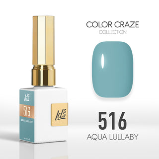 LDS Color Craze Collection - 516 Aqua Lullaby - Gel Polish 0.5oz