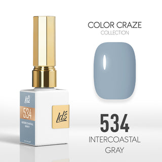 LDS Color Craze Collection - 534 Intercoastal Gray - Gel Polish 0.5oz