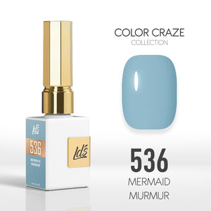  LDS Color Craze Gel Nail Polish - 536 Mermaid Murmur - 0.5oz by LDS COLOR CRAZE sold by DTK Nail Supply