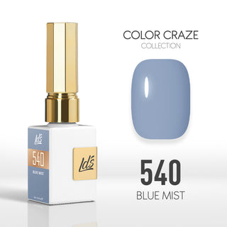 LDS Color Craze Collection - 540 Blue Mist - Gel Polish 0.5oz