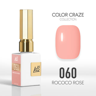 LDS Color Craze Collection - 060 Rococo Rose - Gel Polish 0.5oz
