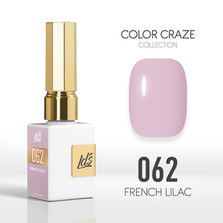 LDS Color Craze Collection - 062 French Lilac - Gel Polish 0.5oz