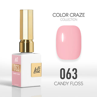 LDS Color Craze Collection - 063 Candy Floss - Gel Polish 0.5oz