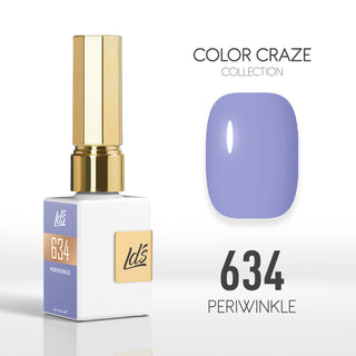 LDS Color Craze Collection - 634 Periwinkle - Gel Polish 0.5oz