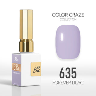 LDS Color Craze Collection - 635 Forever Lilac - Gel Polish 0.5oz