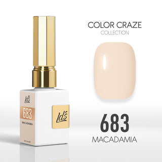 LDS Color Craze Collection - 683 Macadamia - Gel Polish 0.5oz