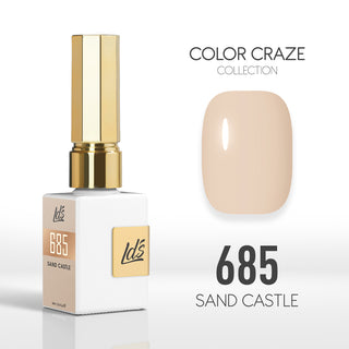 LDS Color Craze Collection - 685 Sand Castle - Gel Polish 0.5oz