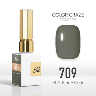 LDS Color Craze Collection - 709 Slate-r Hater - Gel Polish 0.5oz
