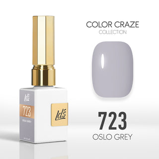 LDS Color Craze Collection - 723 Oslo Grey - Gel Polish 0.5oz