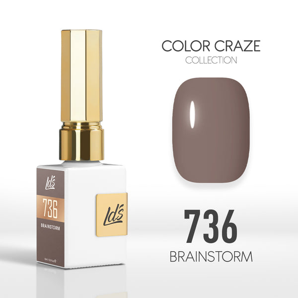  LDS Color Craze Gel Nail Polish - 736 Brainstorm - 0.5oz by LDS COLOR CRAZE sold by DTK Nail Supply