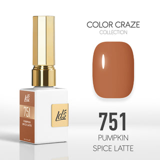 LDS Color Craze Collection - 751 Pumpkin Spice Latte - Gel Polish 0.5oz