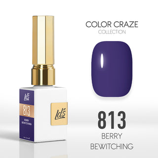  LDS Color Craze Gel Nail Polish - 813 Berry Bewitching - 0.5oz by LDS COLOR CRAZE sold by DTK Nail Supply