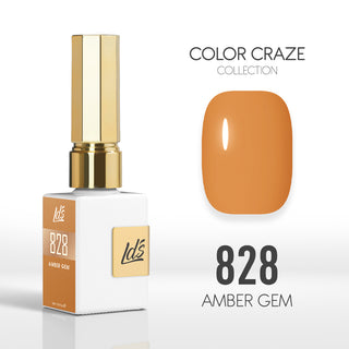 LDS Color Craze Collection - 828 Amber Gem - Gel Polish 0.5oz