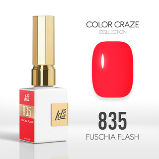 LDS Color Craze Collection - 835 Fuschia Flash - Gel Polish 0.5oz