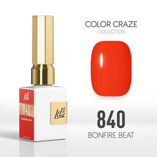 LDS Color Craze Collection - 840 Bonfire Beat - Gel Polish 0.5oz
