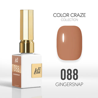 LDS Color Craze Collection - 088 Gingersnap - Gel Polish 0.5oz