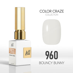 LDS Color Craze Gel Nail Polish - 960 Bouncy Bunny - 0.5oz