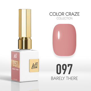 LDS Color Craze Collection - 097 Barely There - Gel Polish 0.5oz